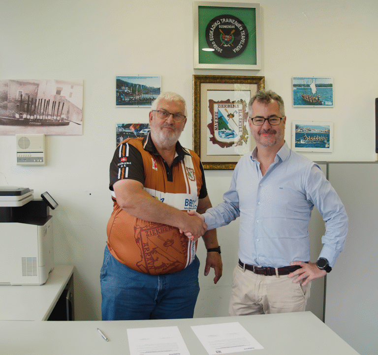 Lee más sobre el artículo Haizea Bilbao firma su primer patrocinio deportivo con el club de remo Zierbena Arraun Elkartea