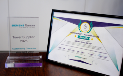 Haizea Wind Group recibe el Tower Sustainability Award 2025