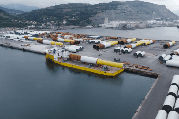 Haizea Wind Group delivers largest monopiles ever manufactured in Southern Europe to Ørsted